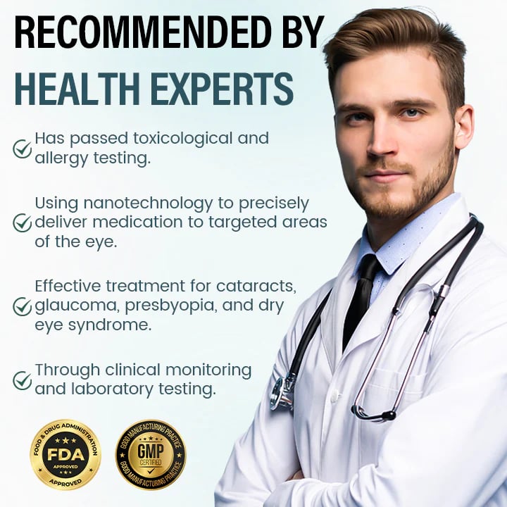 OptiFusion Nano Eye Drops Serum —Nano Technology Restores Clear Vision, No Glasses, No Surgery