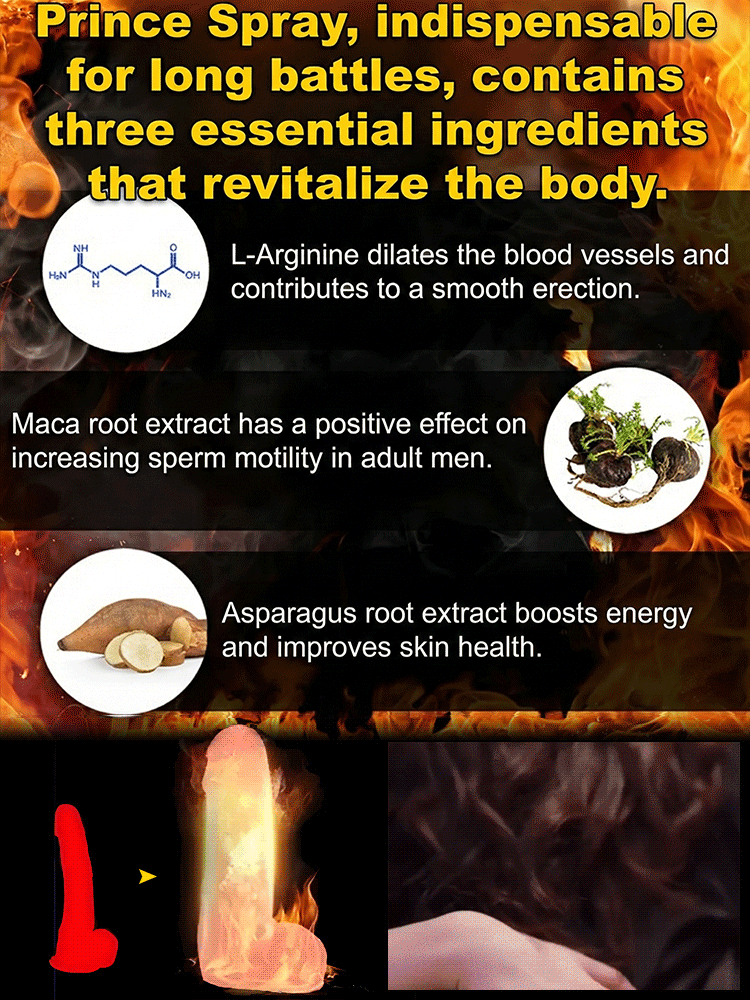 【Long-term fight essential】 Prinz delay spray