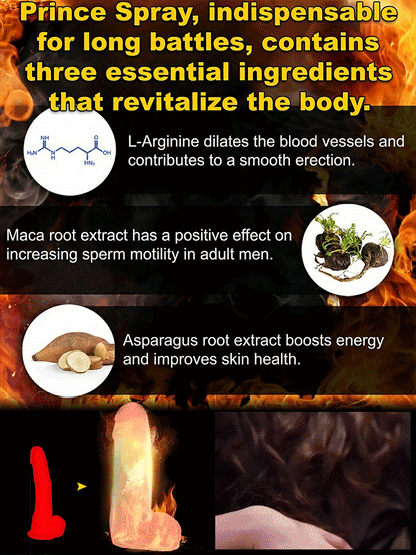 【Long-term fight essential】 Prinz delay spray