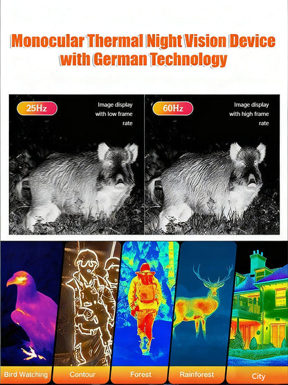 German technology thermal imaging monocular night vision device